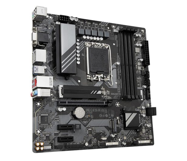 GIGABYTE Płyta główna B760M DS3H s1700 4DDR5 HDMI/DP/DSUB mATX - 1243728 - zdjęcie 2
